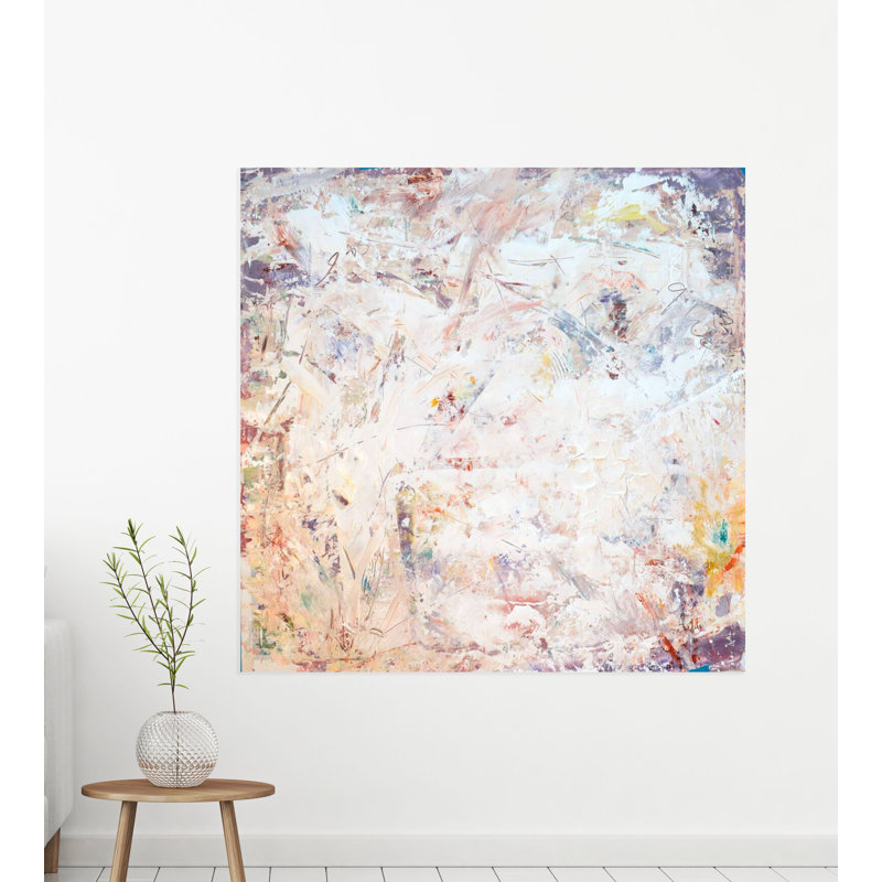 Bubble Gum - Artist Enhanced Canvas Print, 36" H x 36" W x 1.5" D, Wrapped Canvas