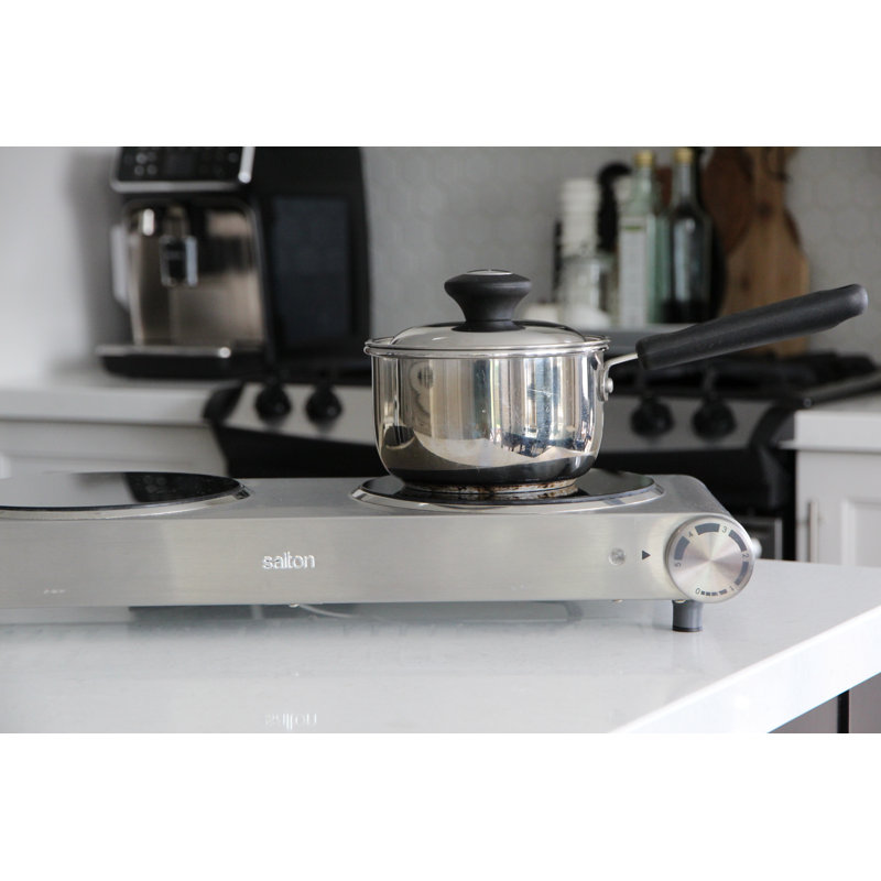 Salton Portable Infrared Cooktop - Double