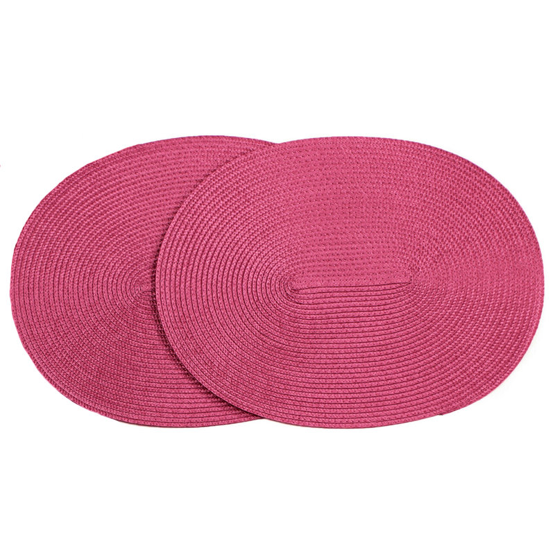 Dessous-de-plat ovale, Rose