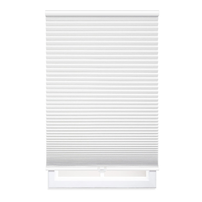 Store alvéolaire occultant sans fil 1,5 po EcoHome, Blanc, L 70 po x L 48 po