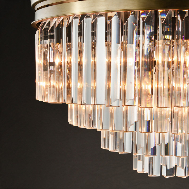 Lustre encastré 18 lumières 18,5 "Lucent, Doré
