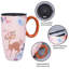 Grande tasse à café cerf en porcelaine 20 oz avec couvercle et tasse de cerf