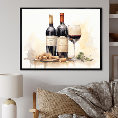 Nebbiolo Nuance I - Wine Wall Art Living Room