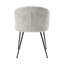 Ensemble de chaises d'appoint en velours 2 pièces-1562982367