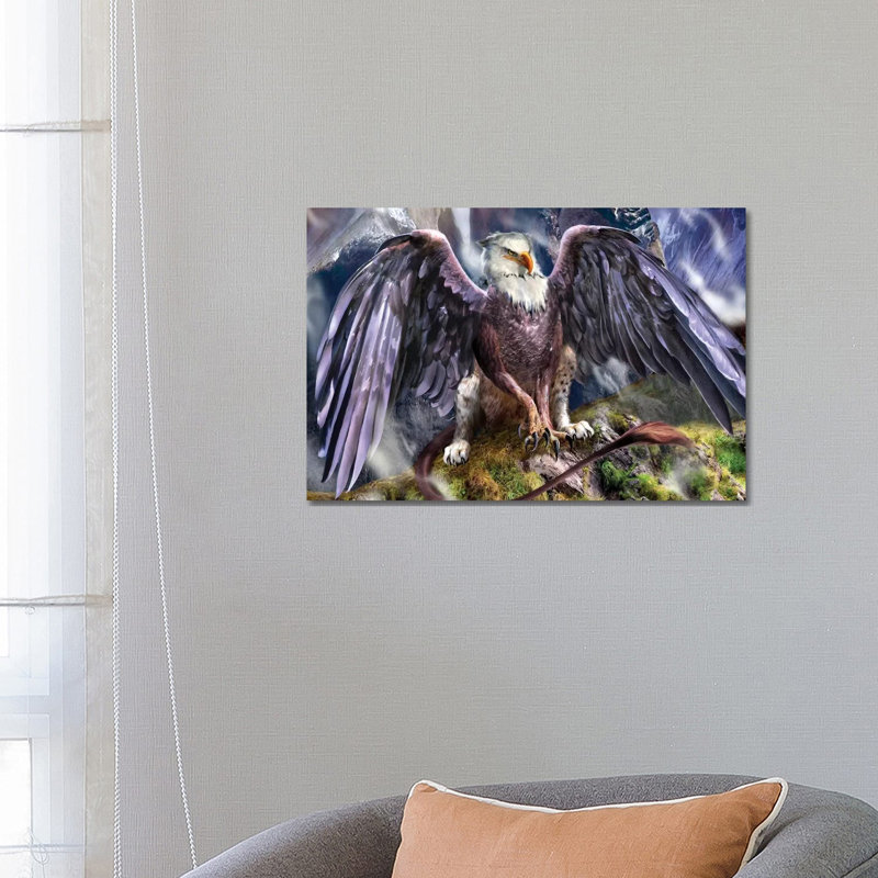 «The Warchief» par Ruth Thompson, impression sur toile tendue, H 18 po x l 26 po x P 1,5 po