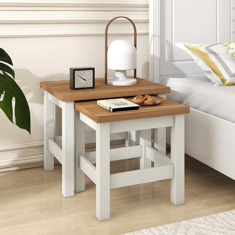 Farmhouse Nesting Table Set Of 2