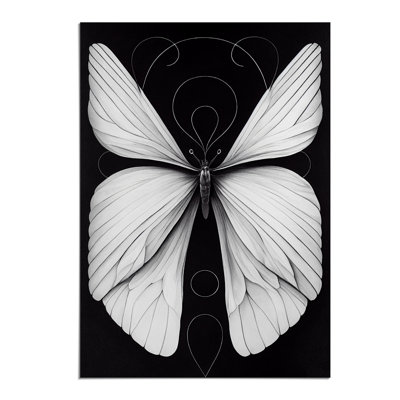 Tranquil Butterfly - Wall Art