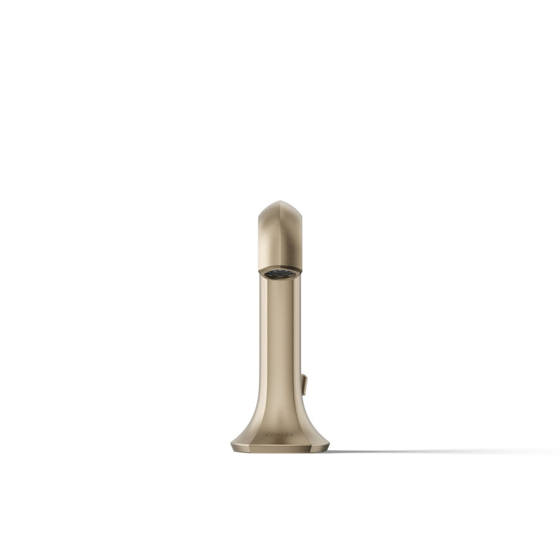 Occasion Single Hole Bathroom Faucet, Vibrant Brushed Bronze