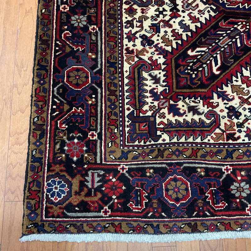 HERAT ORIENTAL Handmade Heriz Wool Rug
