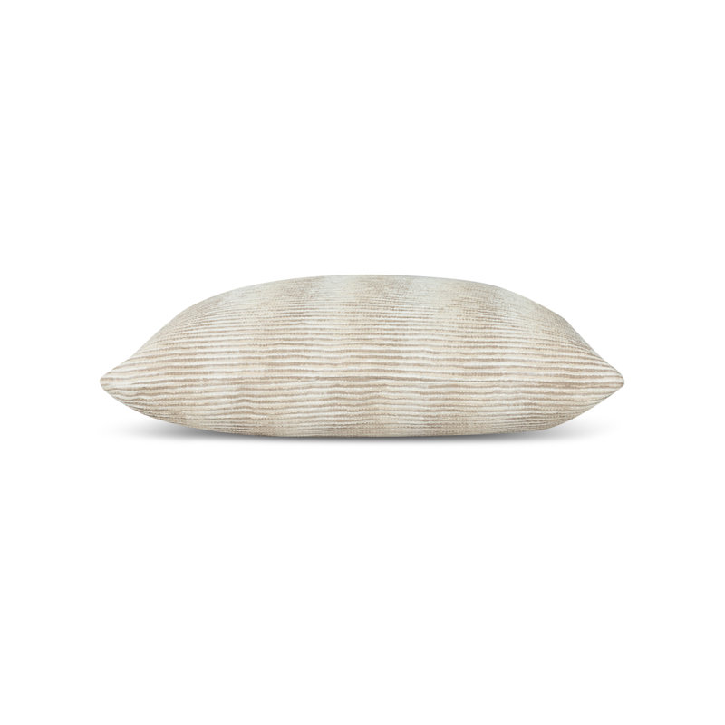Progress Indigo Square Performance Pillow Cover & Insert, Sand, 20"H x 20"W