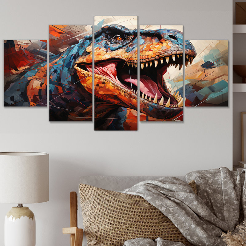 Ensemble de décoration murale dinosaure