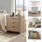 Ashvir Rattan 3-Drawer Nightstand With Built-In Outlets-69114028