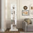 5 Tier Rotating Bookshelf With Acrylic Plate, Anti-Toppling Base For Living Room, Multi-Function Creative Storage Solution-1892869407