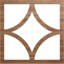 Médaillon de plafond ajouré en bois Statesman-63412321-63412337