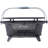 100% Cast Iron Grill - Portable Camping For Outdoor Adventures , Scratch- Enamel Coating, With Carrying Handles Tabletop Charcoal Stove All-Round Use Iron, Coating And Built-In Vent Temperature