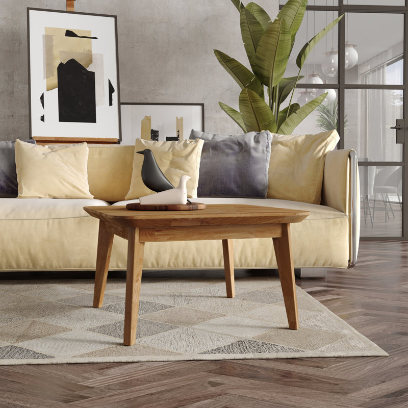 Gatsby Coffee Table, Heart Oak, 45cm H x 50cm L x 75cm W