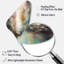 «Whimsical Stream - Mountains Boomerang Shape», art mural asymétrique en métal-110462293