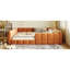 Lit double capitonné en velours-789943019