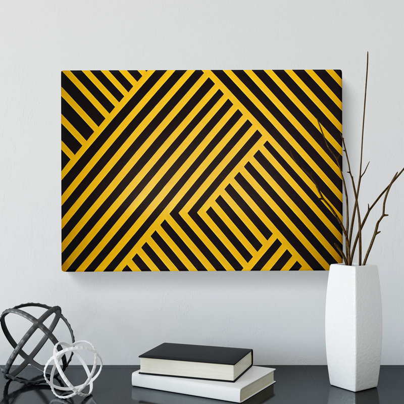 Inspiring Modern Abstract Art - Wrapped Canvas, 50cm H x 76cm W x 3cm D
