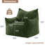 Fauteuil à billes surdimensionné moderne en velours côtelé l 39 po Modern-573681226