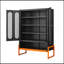 Armoire à chaussures 5,9 po de hauteur à double face avec cloisons amovibles et cloison mobile à base creuse, résistante à l'humidité et aux séismes, accessible par des balayeuses, convient au salon-1678107944