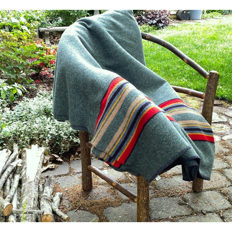 Pendleton Yakima Camp Green Heather Queen, Queen