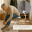 Lavish Home Backless 24-Inch Folding Stool with 225lb Capacity (White)-1726925305-1658673293