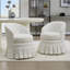 Chaises demi-tonneau revêtues de lin-1644880845