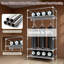 Rangement pour vêtements durable, organisateur de penderie portative en tissu non tissé et rangement, facile à assembler, comprend 3 tiroirs de rangement, idéal pour la location, les dortoirs, les chambres à coucher, beige-1467335996