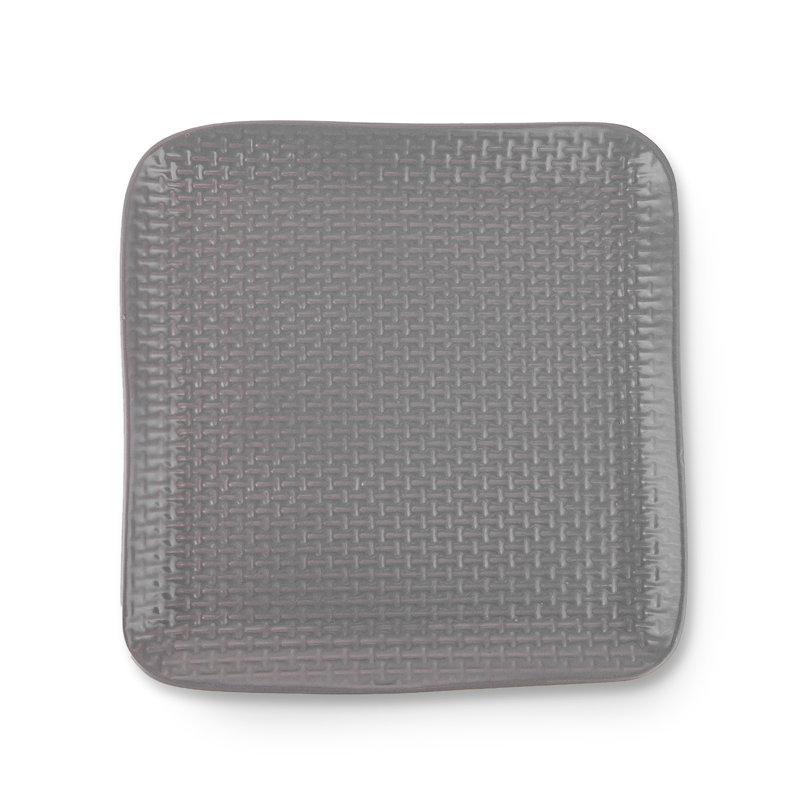 Ensemble d'assiettes en grès Stone Lain Olivia, gris