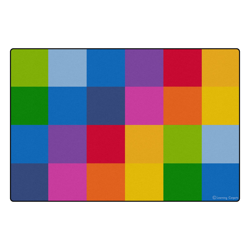Mosaïque arc-en-ciel - petit rectangle
