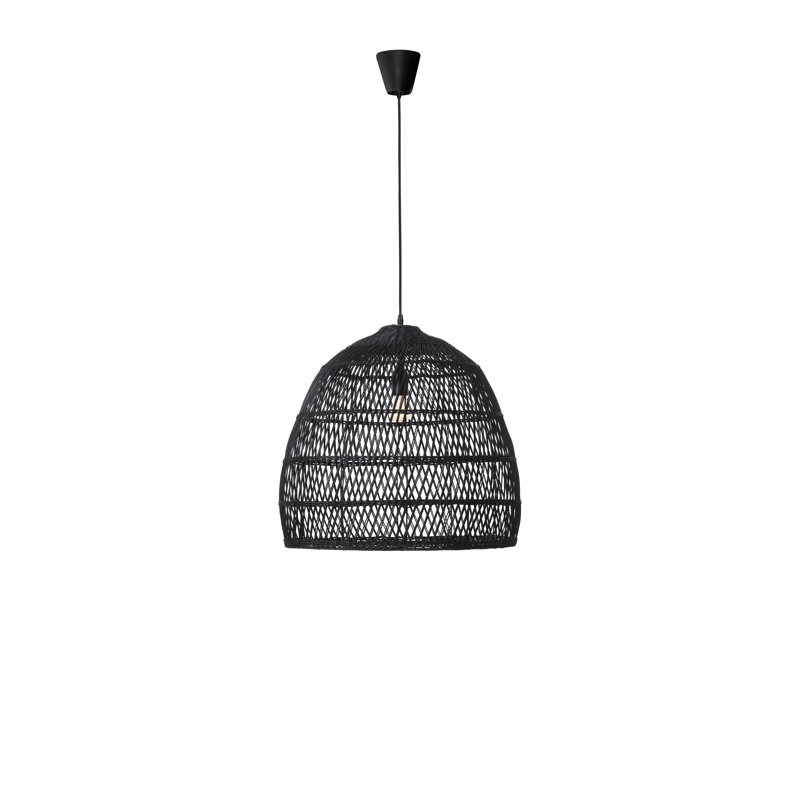 Destin 1 - Light Black Dome Pendant
