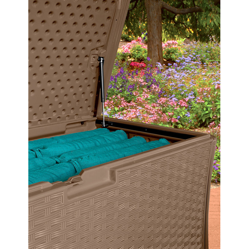 507 Litres Resin Wicker Storage Box