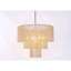 Lustre rond en acier inoxydable clair à 3 niveaux Kiska-89223190-89223196-130633176