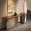 Console simple de style Wabi-sabi-685049036