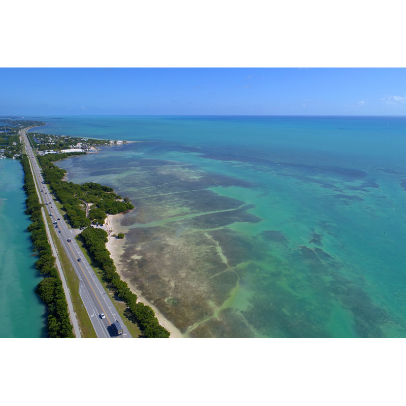 Scenic Florida Keys - Wrapped Canvas Print, 20cm H x 30cm W