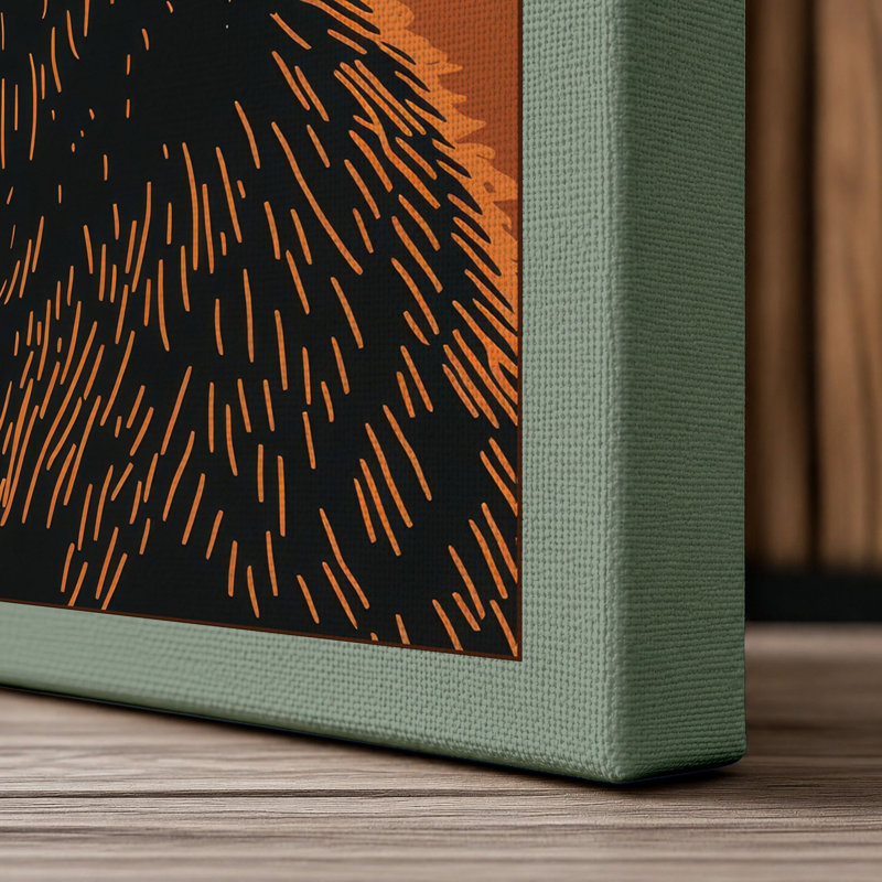 Print, 30x20 - 76.2 x 50.8 cm, Sage Border