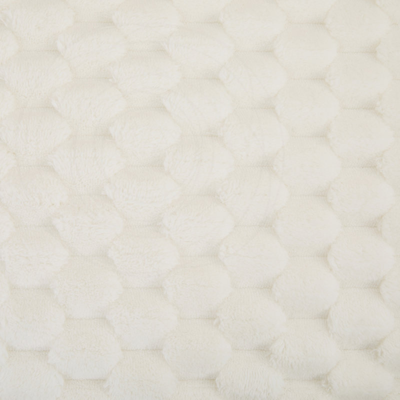 Canapé modulaire surdimensionné avec emballage de compression, White Polyester, White