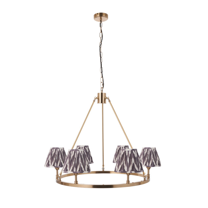 Chester 6 - Light Chandelier, Grey