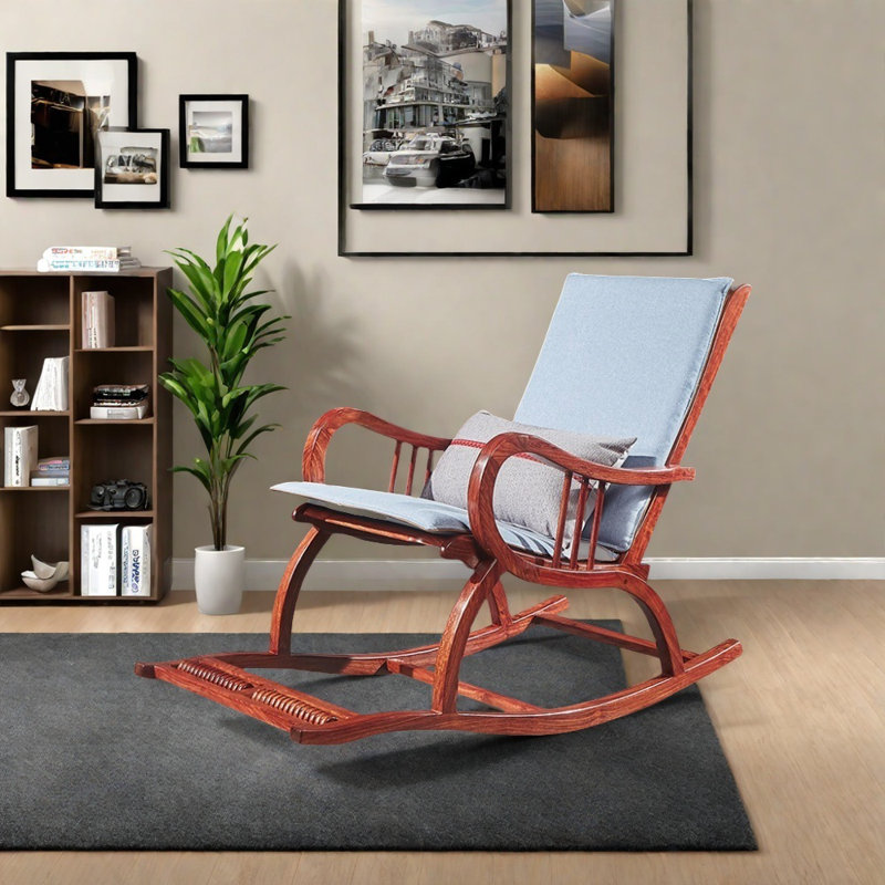 Exquisite solid wood rocking chair