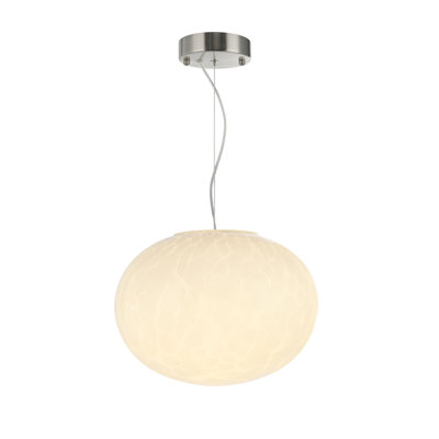 Portico Pendant - Satin Nickel - 11.8"L x 11.8"W x 9.1"H