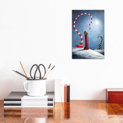 Wishing Star - Wrapped Canvas Print