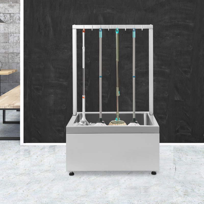 Lavabo à vadrouille avec porte-outils de nettoyage