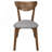Grey And Natural Walnut Dining Set