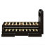 Full XL Size Platform Bed With Storage LED Headboard, Charging Station, Twin Size Trundle And 2 Drawers-1740350070-1740350071