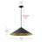 1-Light Modern Dome Adjustable Dimmable Pendant Light Fixture-1235124720