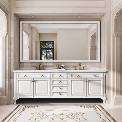 Meuble-lavabo de luxe américain
