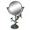 Flat Brass Mirror