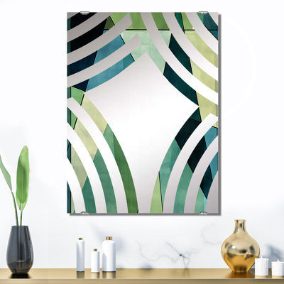 Miroir mural Carmavy - Collages abstraits décoratifs MIR131631