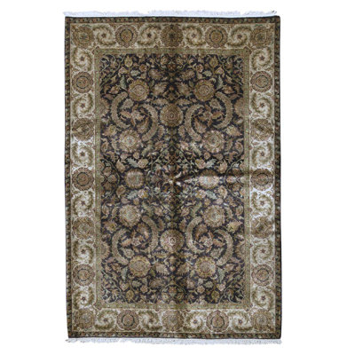 Viscose Oriental Indoor Rug